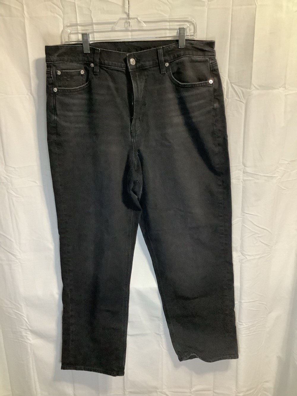 American Eagle Outfitters Black Relaxed women Jeans size 14